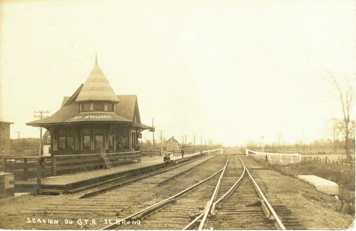 1848 – Passage du premier train reliant Longueuil et St-Hyacinthe