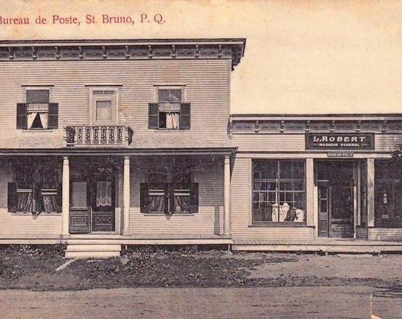 1853 – Ouverture du premier bureau de poste