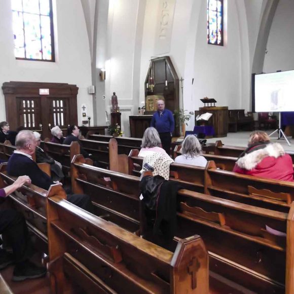 Conférence à l’église pour le 175e anniversaire de la paroisse